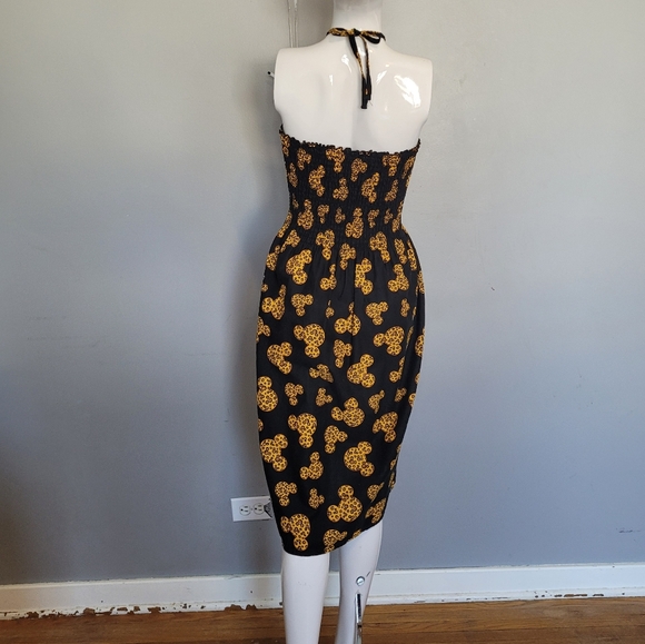 Disney Parks Exclusive Leopard Mickey Tube Dress, VGUC, Size S - Picture 3 of 7